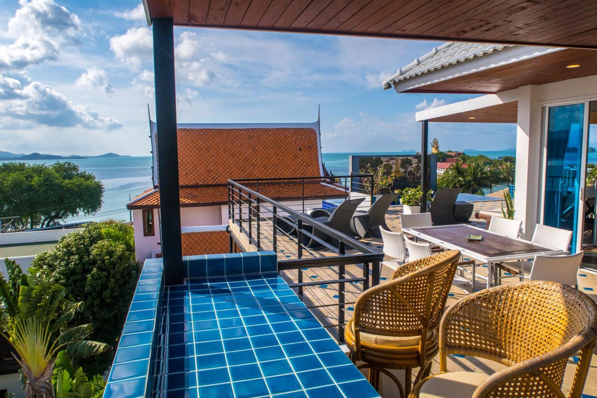 Celebrity Ocean View Villa Samui Bang Rak Beach  Ngoại thất bức ảnh