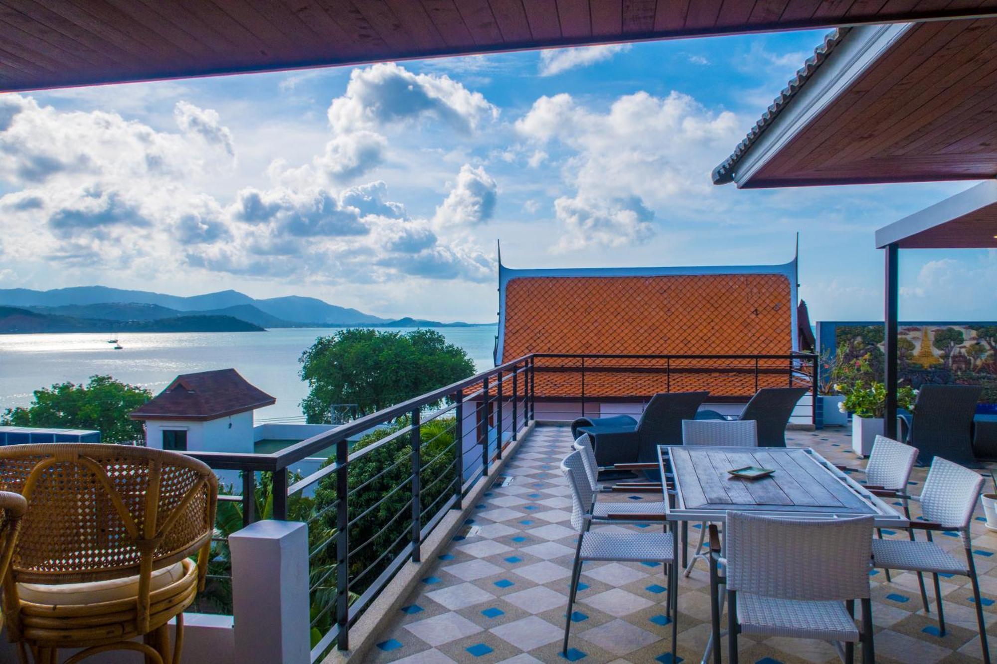 Celebrity Ocean View Villa Samui Bang Rak Beach  Ngoại thất bức ảnh