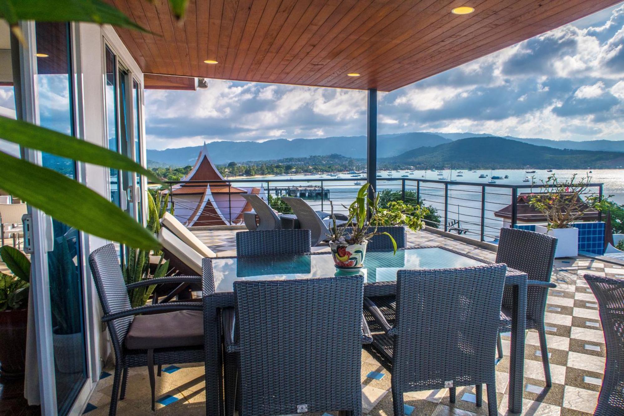 Celebrity Ocean View Villa Samui Bang Rak Beach  Ngoại thất bức ảnh