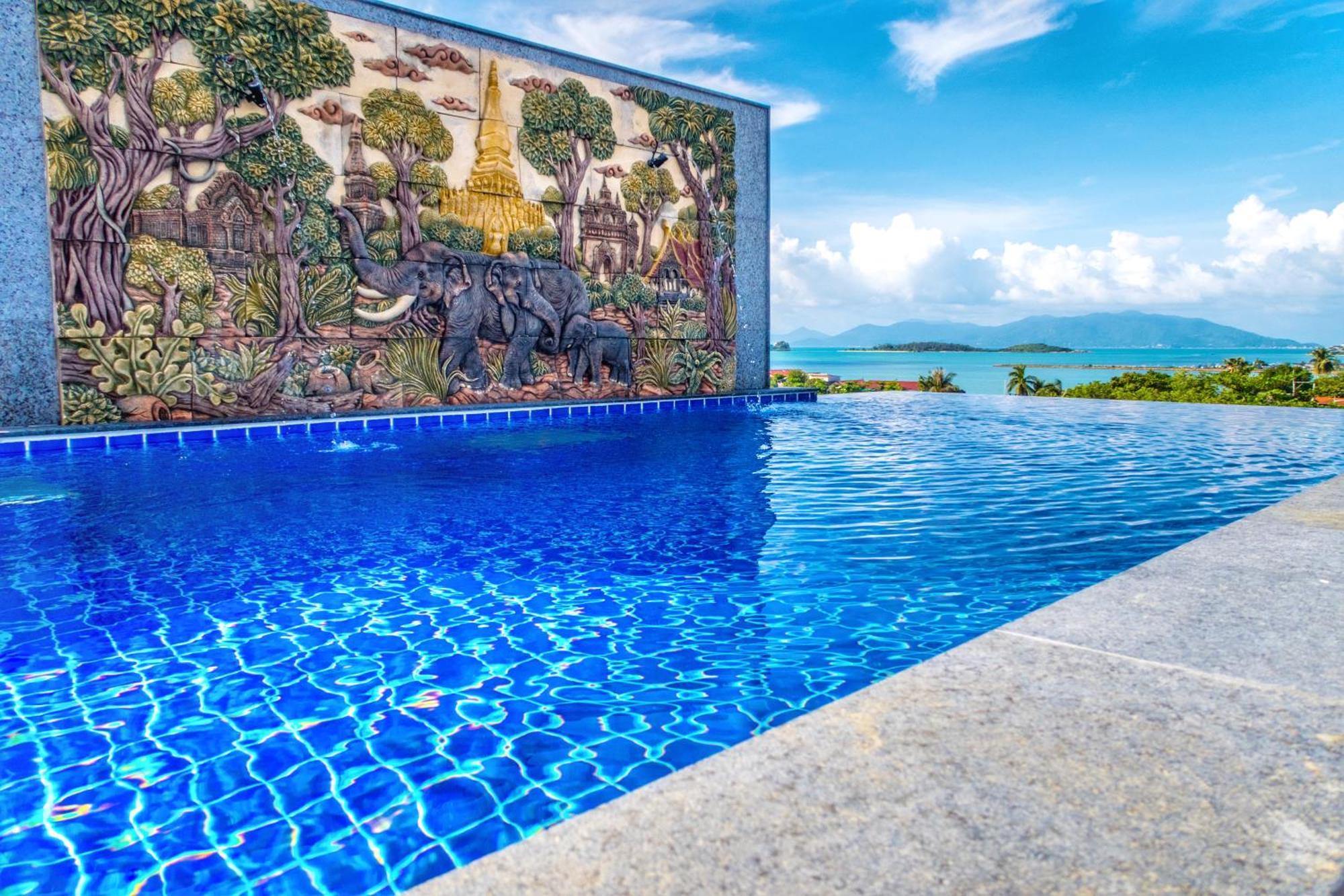 Celebrity Ocean View Villa Samui Bang Rak Beach  Ngoại thất bức ảnh