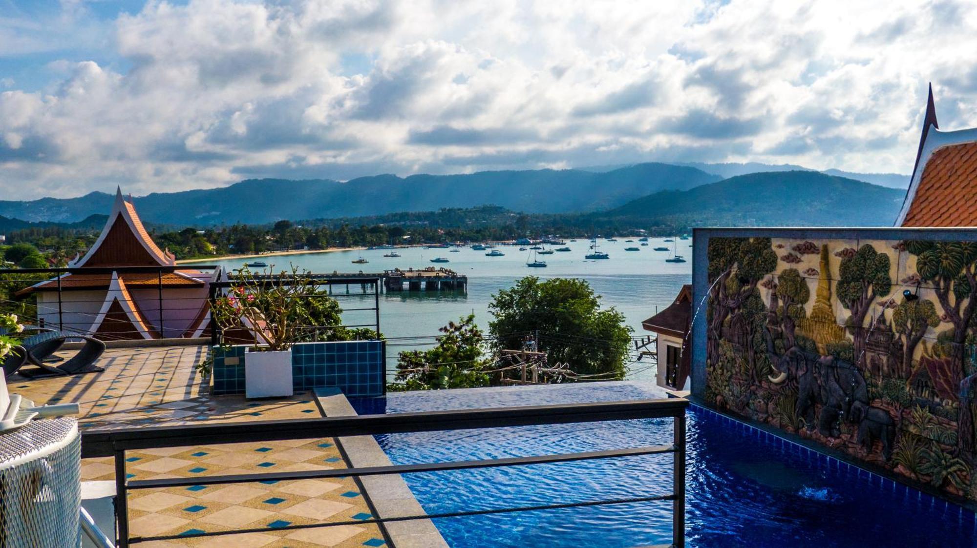 Celebrity Ocean View Villa Samui Bang Rak Beach  Ngoại thất bức ảnh