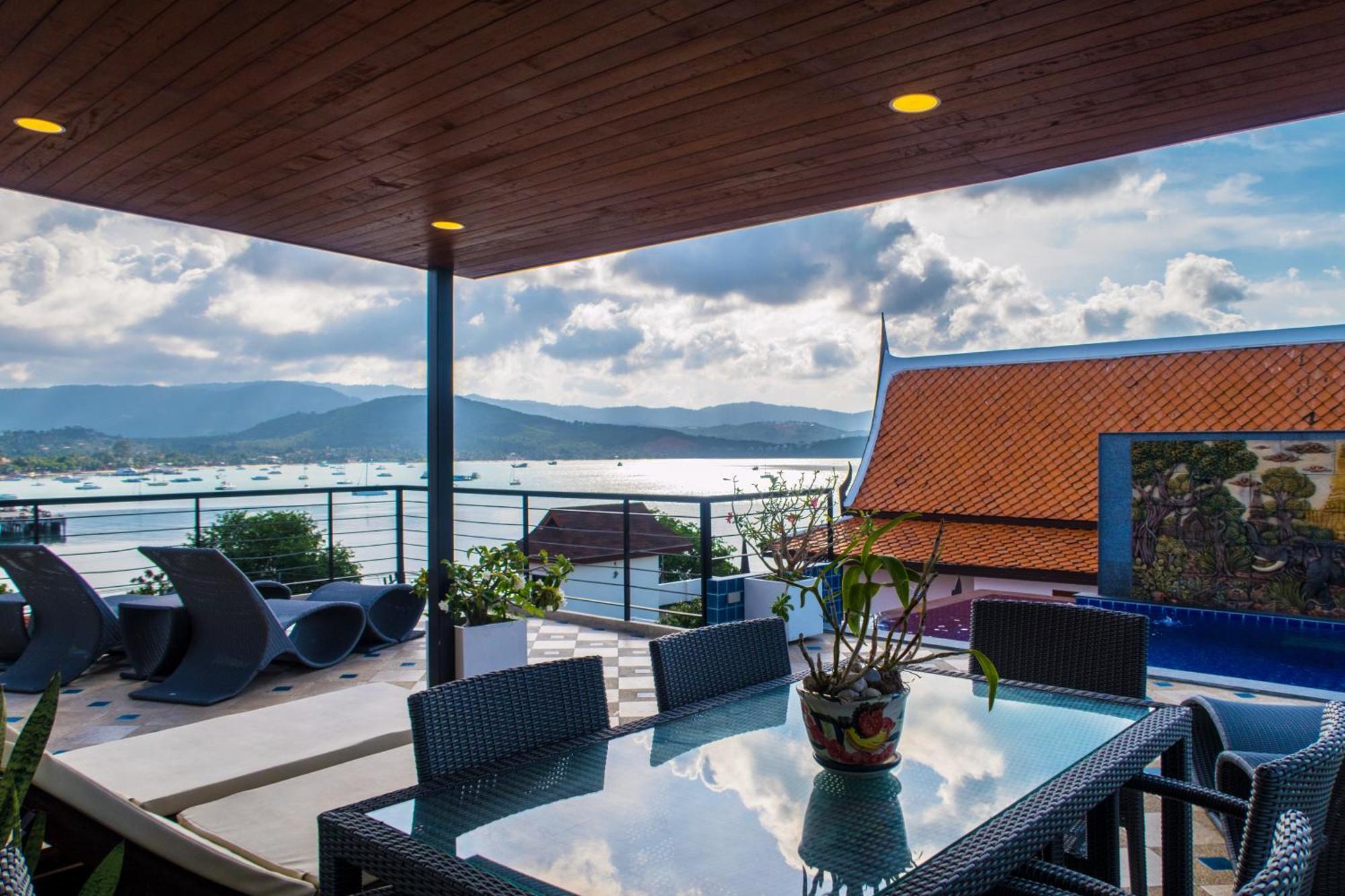 Celebrity Ocean View Villa Samui Bang Rak Beach  Ngoại thất bức ảnh